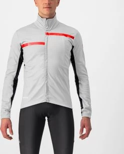 Castelli Transition 2 Fietsjas Heren -Fietskleding en -uitrusting 4520507 870 silvergraydarkgrayredrefl product 23687 3