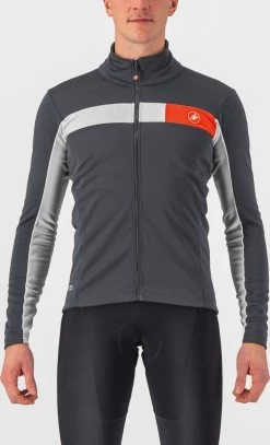 Castelli Mortirolo 6s Fietsjas -Fietskleding en -uitrusting 4522509 030 darkgraysilvergrayredrefl product 23414