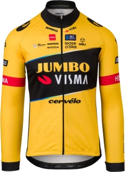 Agu Jumbo-Visma Replica Lange Mouwen Fietsshirt