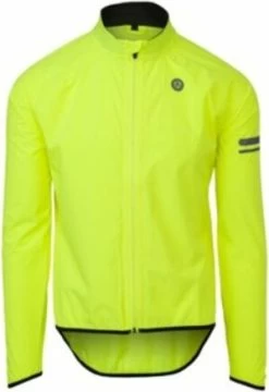 Agu Essential Regenjack -Fietskleding en -uitrusting agu rain jacket essential men black yellow