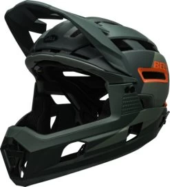 Bell Super Air R MIPS Full Face Helm -Fietskleding en -uitrusting air groen 1