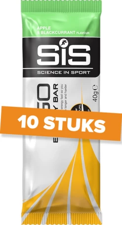 SiS GO Energy Bar 10 SiS GO Energy Bar -Fietskleding en -uitrusting apple black currant
