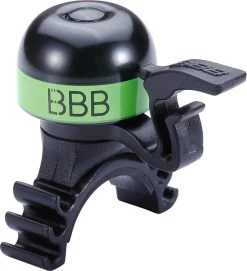 BBB Cycling BBB-16 Mini Fietsbel -Fietskleding en -uitrusting bbb 16 minifit green 2905051608 noshadow