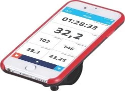 BBB Cycling BSM-03 Patron I6 IPhone Houder -Fietskleding en -uitrusting bbb bsm 03 smartphonehouder patron i6 zwart rood