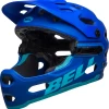 Bell Super 3R MIPS Full Face Helm -Fietskleding en -uitrusting bell super 3r mips mountainbikehelm blauw