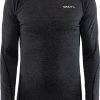 Craft Core Wool Merino LS Ondershirt Heren 2 Craft Core Wool Merino LS Ondershirt Heren -Fietskleding en -uitrusting craft core wool merino ls ondershirt mannen zwart main