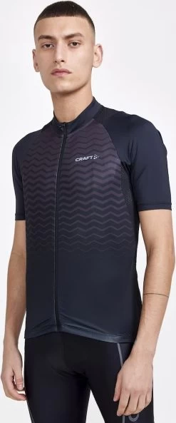 Craft ADV Endur Fietsshirt -Fietskleding en -uitrusting craft adv endur jersey m black grey