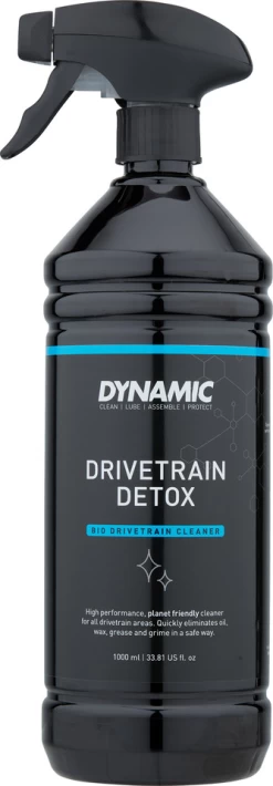 Dynamic Bike Care Drivetrain Detox Bio -Fietskleding en -uitrusting dynamic drivetrain detox bio 1000 ml 1