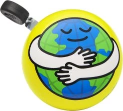 Bontrager Electra Small Ding-Dong Fietsbel -Fietskleding en -uitrusting electra ding dong yellow 1