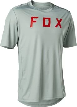 Fox Ranger SS Moth Fietsshirt -Fietskleding en -uitrusting fox ranger moth grijs 1
