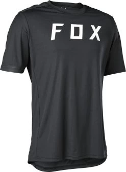 Fox Ranger SS Moth Fietsshirt -Fietskleding en -uitrusting fox ranger moth zwart 1