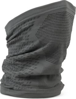 GripGrab Freedom Seamless Wrap Knitted Nekwarmer -Fietskleding en -uitrusting freedom seamless warp knitted grijs