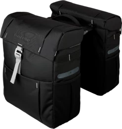 Gazelle Dubbele Fietstas MIK -Fietskleding en -uitrusting gazelle dubbele fietstas mik olive