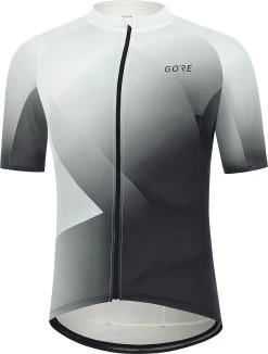 Gore Fade Fietsshirt -Fietskleding en -uitrusting gore fade jersey men wit zwart 1