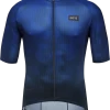 Gore Rain Camo Fietsshirt -Fietskleding en -uitrusting gore rain camo fietsshirt blauw