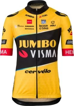 Agu Jumbo-Visma Fietsshirt Kids 2023