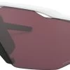 Oakley Radar EV Advancer Prizm Fietsbril -Fietskleding en -uitrusting main oo9442 0438 radar ev advancer polished white prizm road black 001 162018 png zoom