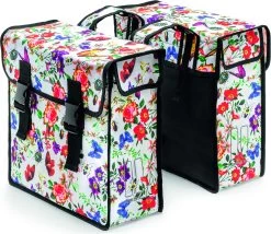 Basil Mara Dubbele Fietstas XL 7 Basil Mara Dubbele Fietstas XL -Fietskleding en -uitrusting mara xl bloemen