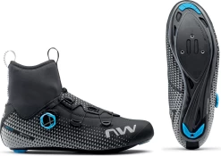 NorthWave Celsius R Arctic GTX Racefiets Schoenen 8 NorthWave Celsius R Arctic GTX Racefiets Schoenen -Fietskleding en -uitrusting nw celsius gtx r artic zwart reflecterend swatcj 1