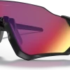 Oakley Flight Jacket Prizm Fietsbril -Fietskleding en -uitrusting oakley flight jacket prizm fietsbril zwart prizm road