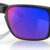 Oakley Holbrook Iridium Fietsbril -Fietskleding en -uitrusting oakley holbrook iridium zwart positive red iridium