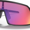 Oakley Sutro S Prizm Fietsbril -Fietskleding en -uitrusting oakley sutro s prizm fietsbril mat zwart prizm road