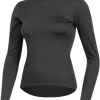 Pearl Izumi Merino Phantom Lange Mouwen Ondershirt Dames -Fietskleding en -uitrusting pearl izumi merino phantom lange baselayer dames