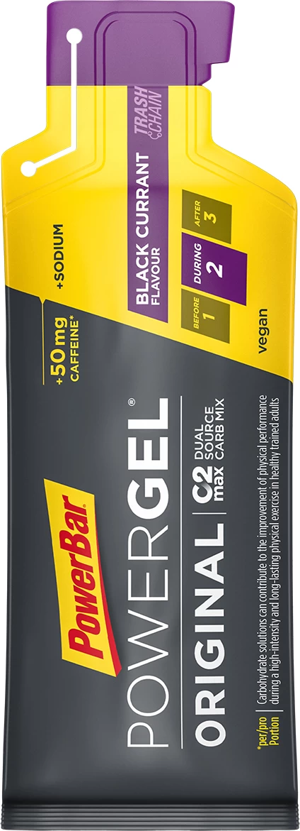 PowerBar Powergel Original + Caffeïne 3 PowerBar Powergel Original + Caffeïne
