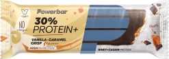 PowerBar Protein Plus Bar -Fietskleding en -uitrusting powerbar 30 protein plus vanilla caramel crisp reep