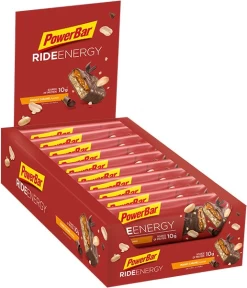 PowerBar Ride Energy Bar Voordeelverpakking 5 PowerBar Ride Energy Bar Voordeelverpakking -Fietskleding en -uitrusting powerbar ride energy peanut caramel voordeel