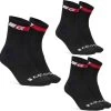 GripGrab 3-Pack Regular Cut Sokken 2 GripGrab 3-Pack Regular Cut Sokken -Fietskleding en -uitrusting regular cut 3 pack zwart