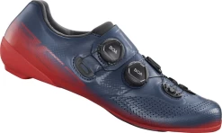 Shimano RC702 Racefiets Schoenen -Fietskleding en -uitrusting shimano rc702 raceschoen blauw rood