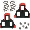 Shimano SPD-SL Schoenplaatjes 1 Shimano SPD-SL Schoenplaatjes -Fietskleding en -uitrusting shimano spd sl schoenplaatjes sh10 rood