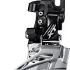 Shimano XT M8025 11-Speed Voorderailleur -Fietskleding en -uitrusting shimano xt m8025 2x11 dm side swing dp derailleur