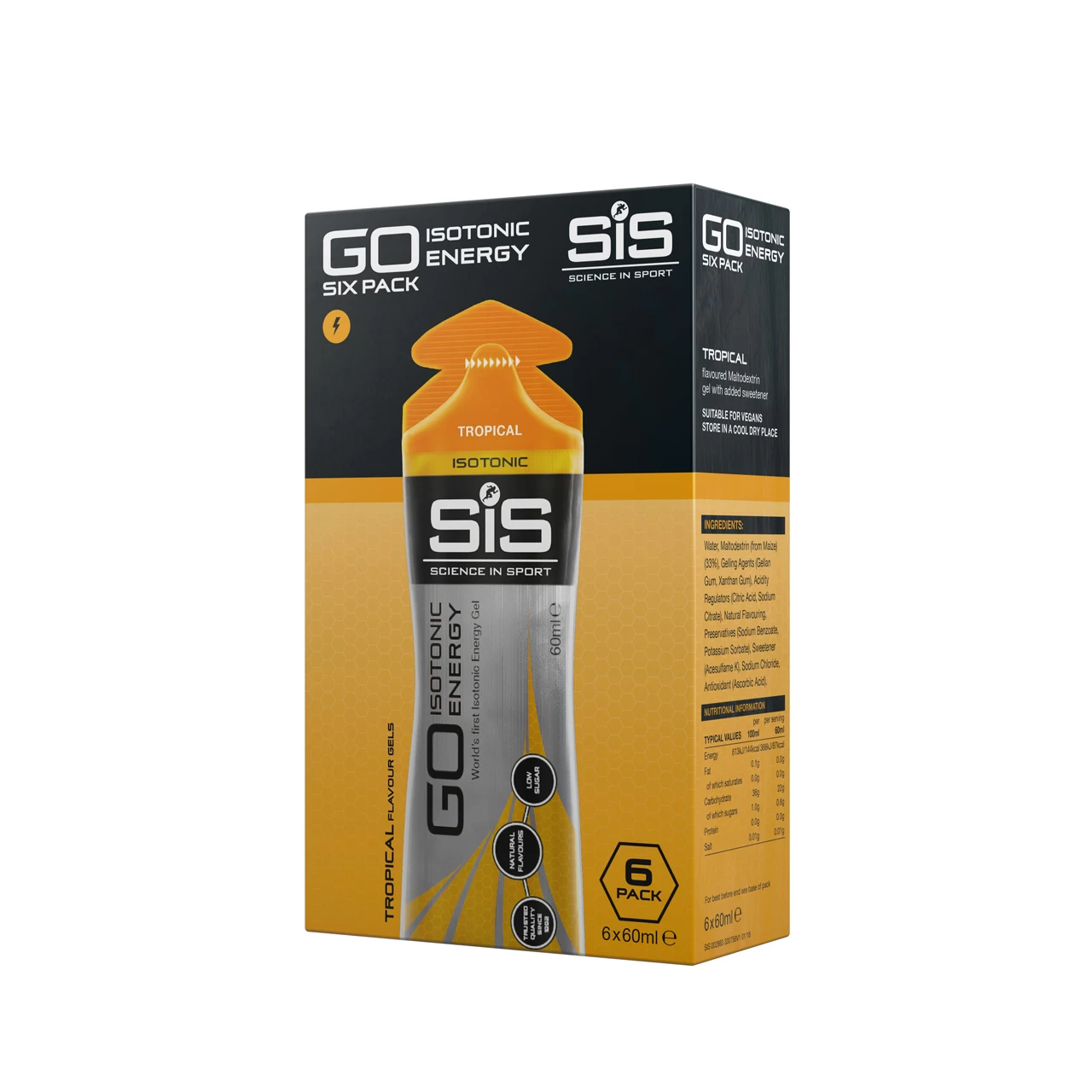 SiS GO Isotonic Gel 6-Pack 6 SiS GO Isotonic Gel 6-Pack - Afbeelding 4