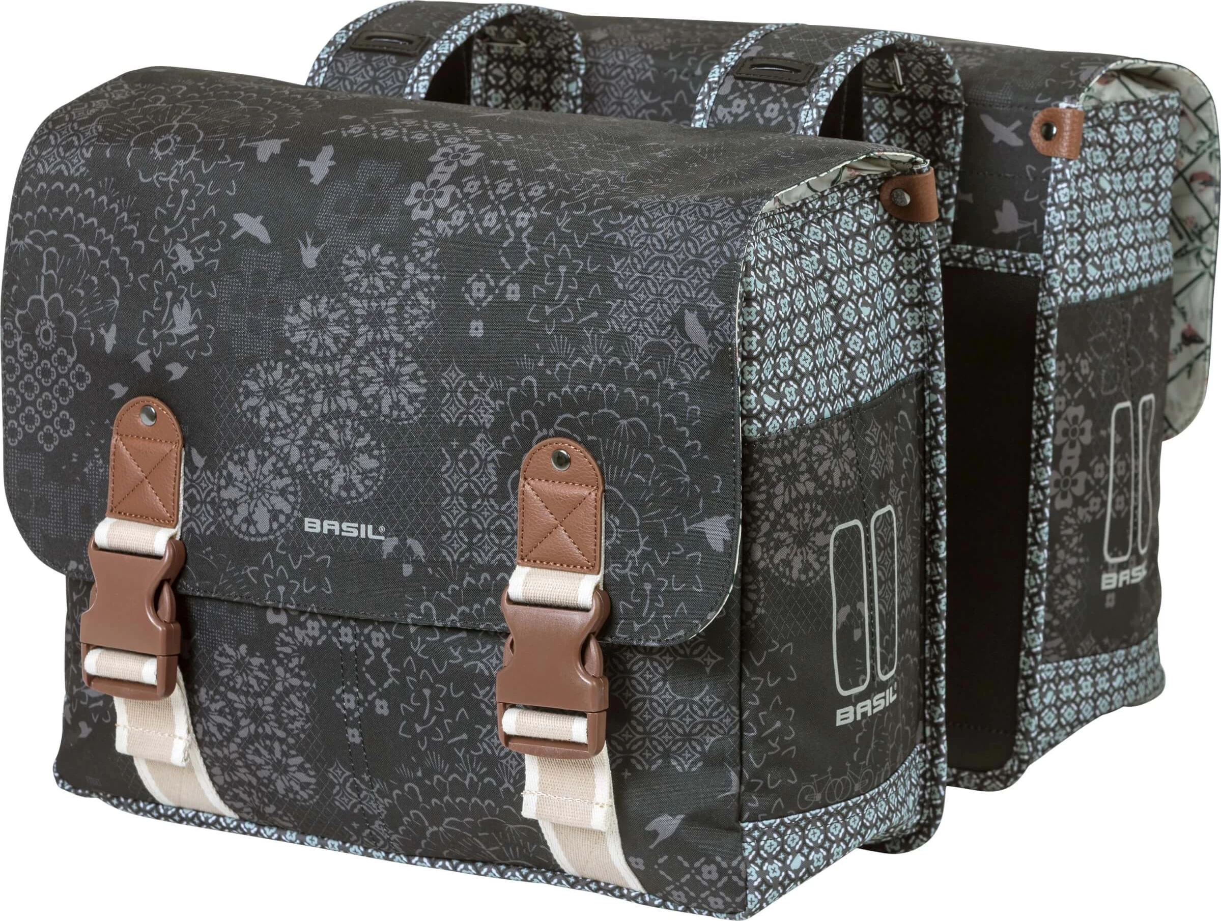 Basil Boheme Dubbele Fietstas 3 Basil Boheme Dubbele Fietstas