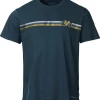 Vaude Cyclist V Fietsshirt -Fietskleding en -uitrusting vaude me cyclist t shirt v donkerblauw
